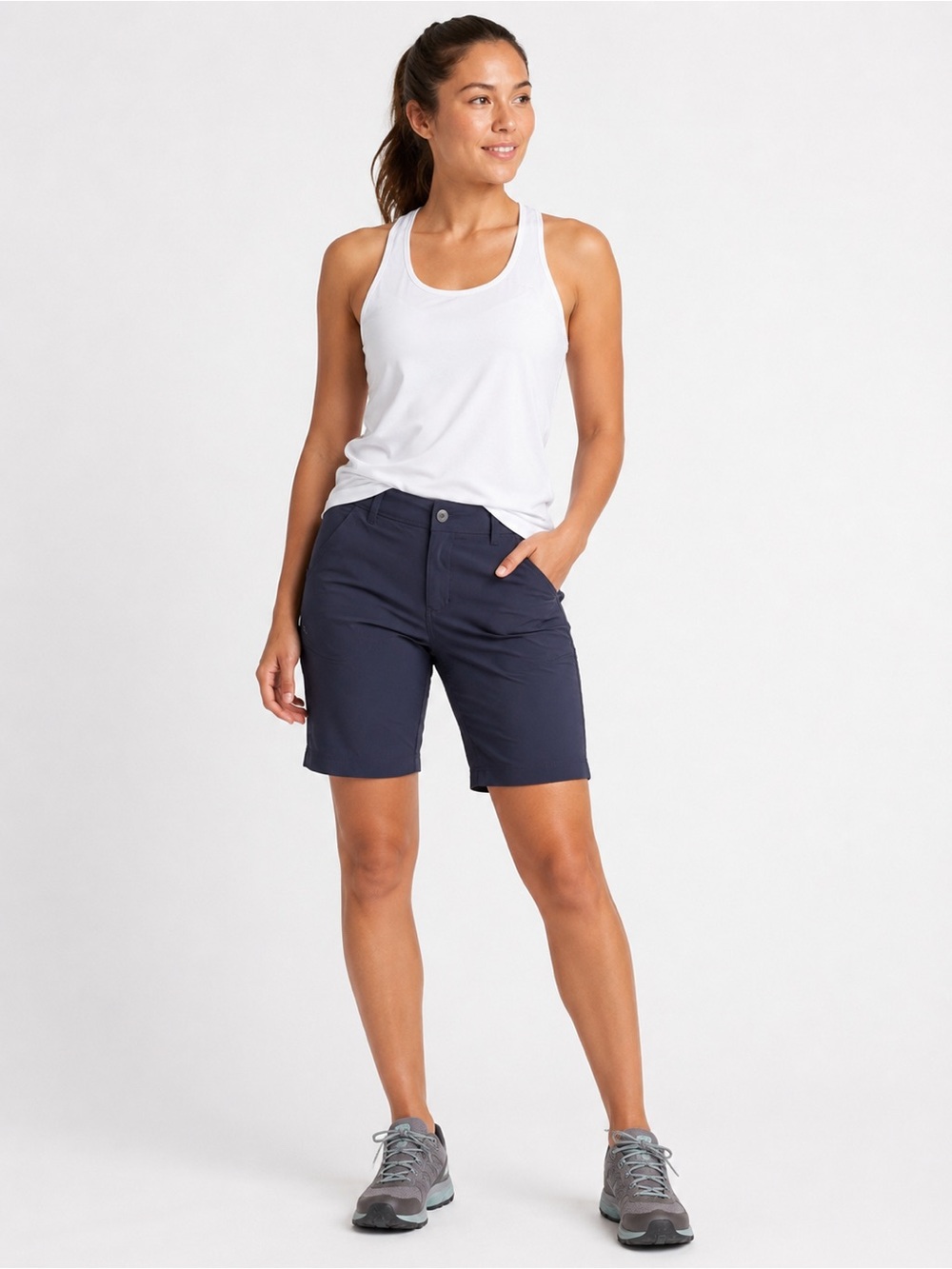 Columbia Hiking Shorts Omni-Shade Lightweight Performance Women’s 10 Athletic